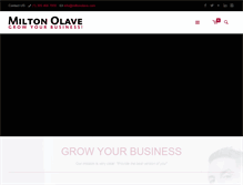 Tablet Screenshot of miltonolave.com